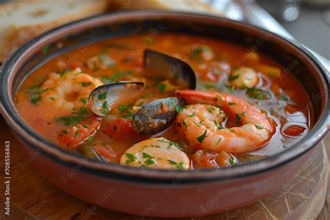  Bouillabaisse? A Symphony of Fresh Seafood and Aromatic Herbs Simmering in a Rich, Flavorful Broth!